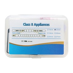 Orthodontic Class II Carriere Appliance Distalizer Kit Corrector Bondable Rubber