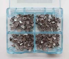 100 Sets Dental Orthodontic Buccal Tube 1st 2nd Molar Roth MBT 022 Mesh Base