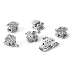 Dental Orthodontic Self-ligating Bracket Braces Mini Roth 0.022 345 with Hooks