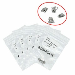 Orthodontic Double Buccal Tubes – Roth 022 Bonding Convertible Rect 10 Packs