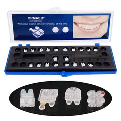 Dental Ceramic Brackets Orthodontic Mini Clear Braces MBT/ROTH 022 345 Hooks