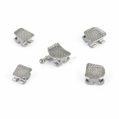10 X AZDENT Dental Orthodontic Brackets Braces Mini MBT.022 Hook 3 Metal