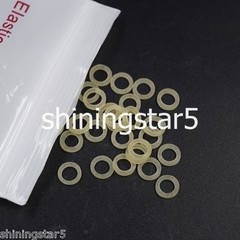 CLEAR X-HEAVY 6.5 OZ ORTHODONTIC ELASTIC BRACES DENTAL RUBBER BANDS 1/4 5/16 3/8