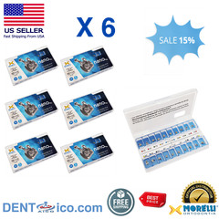 MORELLI SET x 6 BRACKET ROTH NANO 0.22 monoblock Orthodontic BestOffer USA