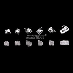Brackets de autoligado de ortodoncia Dental & tubos bucales MBT 022 ganchos 345