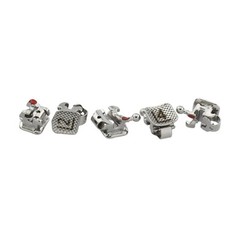 Self Ligating Empower Brackets Metal DAMON Q Clear Ceramic Braces MBT Roth 022