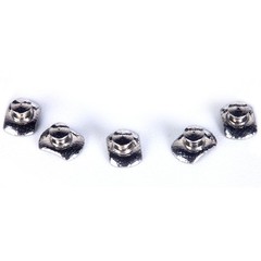 35 Models Dental Orthodontic Bondable Lingual Buttons Round Rectangular Base