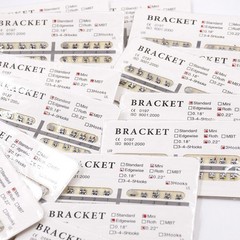 Dental Orthodontic Brackets Braces Mini Standard Edgewise Roth MBT 018 022 Hook
