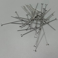 Dental Ortho Ball Retainer Clasp Wire Oblique Bar Teeth Position Hold 0.7-1.0mm