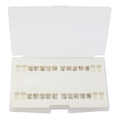 Orthodontic Bracket Self Ligating Ceramic Clear Aesthetic Interactive Roth 0.022
