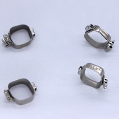 Dental molar band with lingual sheath Roth 0.022 U3&L2 Conv 26 sizes