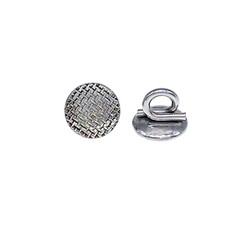 10PCS Dental Orthodontic Lingual Buttons Bondable round/rectangular Mesh Base
