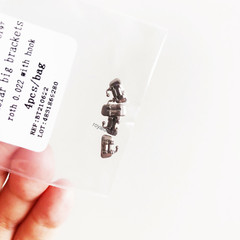 Dental 1st Brackets Molar Wide Big Bracket Orthodontic Edgewise Roth/MBT 4Pc/Kit