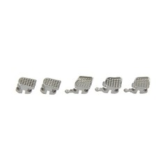 Dental Orthodontic Brackets Metal Roth MBT 018 022 345 Hook Mini Braces MIM Twin