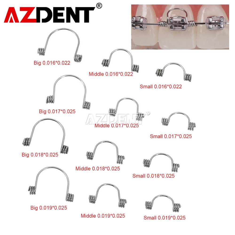 Dental Orthodontic Torquing Torque Spring Rectangular Wire Single Anterior Teeth