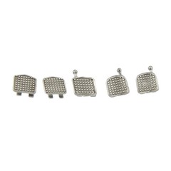 Dental Orthodontic Brackets Metal Brace MIM MINI Roth MBT 022 018 345 With Hooks