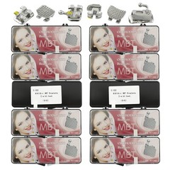 10X Dental Orthodontic Metal Brackets Mini MBT 022 345 1st Molar Buccal Tube 6-6
