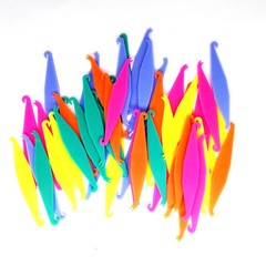 50 Pcs Dental Orthodontic Elastic Placer Hooks For Braces Elastic Rubber Bands