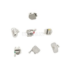 ETERFANT Dental Ortho Metal Bracket Braces Self-Ligating Roth 022 345Hooks+Tool
