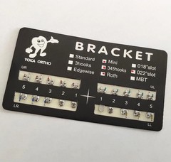 10 Sets Dental Metal Brackets Braces Mini Roth 022/018 Slot 345 hooks Mesh Base