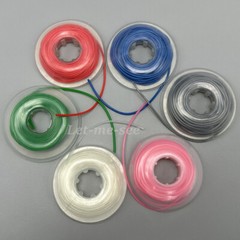 Archwire Sleeve Dental Orthodontic Elastic Protective Tube Wires Bracket 6Colors