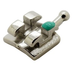 10 Sets Dental Orthodontic Bracket Mini Metal Braces MIM Roth 022 345 Hooks 5-5