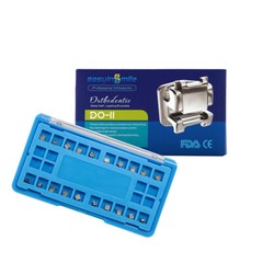 Dental Orthodontic Self-ligating Bracket ROTH MBT 022 345 Hook Ortho Metal Brace