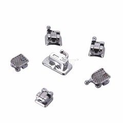 AZDENT Dental MIM Self Ligating Bracket Mini MBT .022 Hooks 3 4 5 + Buccal Tube