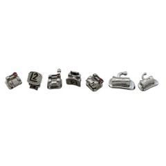 Self Ligating Empower Brackets Metal DAMON Q Clear Ceramic Braces MBT Roth 022