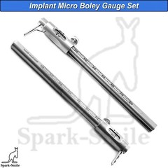 Micro Boley Gauge Thickness Teeth Size Measuring Orthodontic Instruments Set