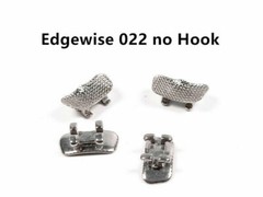 4Pcs/Kit Dental Orthodontic 1st Molar Wide Big Bracket Roth/MBT/Edgewise