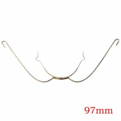 Dental Orthodontic Stainless Steel Hook 6 Sizes Extraoral Face Bow With Cuspid