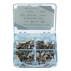 80 Tubos Ortodoncia Buccal Tube 1st Molar Single Tube Roth MBT 022 Bondable Conv