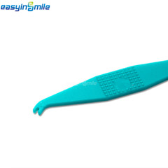 Dental Orthodontic Elastic Placer Elastic Rubber Band Placers Mixed Color 100Pcs