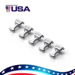 50pcs Dental Ortho Crimpable Hooks Fix Arch Wires 1.6/1.8/2.1/2.7/3.1/4/5.5/7mm