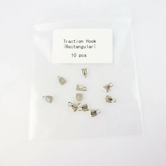 10Pc Dental Orthodontic Lingual Buttons Bondable MIM Round Mesh Base EASYINSMILE