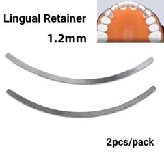 10 Pcs Dental Orthodontic Bonding Lingual Retainers Mesh Base 1.2mm Universal