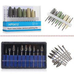 Dental Silicone Resin Base Acrylic Polishing Bur Dental Lab Diamond Polish HOT