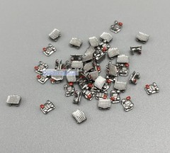 100 Pcs Dental Orthodontic Metal Brackets Mini Roth 022 345 Hooks Braces In Bulk