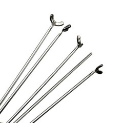 10Pcs Dental Ball Retainer J Clasp Oblique Clasps Bars Ball/Y-Type Scheu Style
