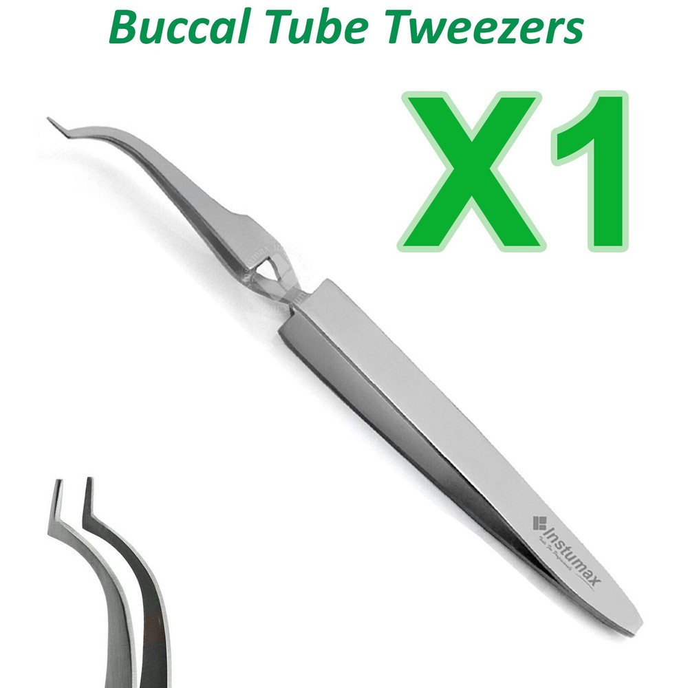 Slim Ortho Tweezers – Precision Bracket/Buccal Placer – Dentist-Approved