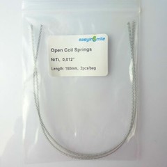 Dental Niti Open Coil Springs Orthodontic Arch Wires 0.012*180mm/0.010*180mm 4Pc