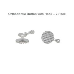 Dental Orthodontic Class II Distalizer Kit Clear Corrector Hook Button 16–27mm