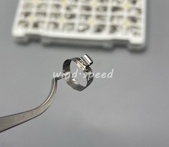 320pc Dental Plain Molar Bands Buccal Tubes Kit Orthodontic 1st Roth 022 #34-41+