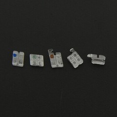 5 Kit Orthodontic Brackets Sapphire Ceramic Braces Mini MBT 022 345 Empower 5-5