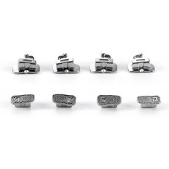Tubos Bucales adheribles para ortodoncia Dental Roth MBT 022/18 1er Molar AZDENT