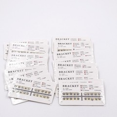 1-100Pack Dental Orthodontic Brackets Braces Roth/MBT/Edgewise 25 Size to Choice