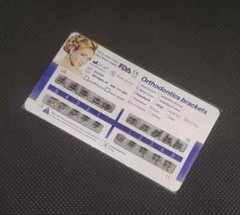 100 Sets Dental Orthodontic Metal Brackets Standard Roth 022 345 hooks Mesh Base