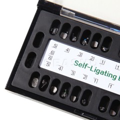 SANDENT Dental Orthodontic Self-Ligating Brackets Braces Roth 022 Hooks 345 OR