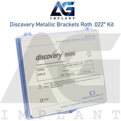 Discovery Metallic Brackets Roth .022″ Slot Kit Braces Orthodontic Dental